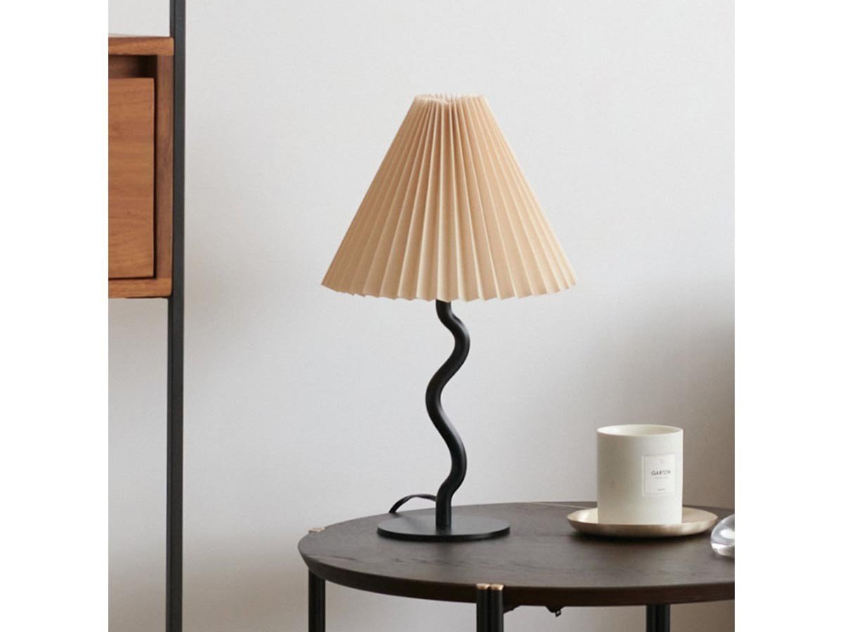 【ジャーナルスタンダード ファニチャー/journal standard Furniture / GOODS】のWAVY TABLE LAMP / ウェービー テーブルランプ 人気、トレンドファッション・服の通販 founy(ファニー) 　送料無料　Free Shipping　シンプル　Simple, Minimal　テクスチャー　Texture, Textured Fabric　テーブル　Table, Dining Table　フォルム　Silhouette, Form　ホーム・キャンプ・アウトドア・お取り寄せ　Home Living / Home & Lifestyle / Camping Gear / Outdoor Camping　家具・インテリア　Home Furniture & Interior. Stylish & Functional Living Spaces　ライト・照明　Lamps & Lighting Fixtures　 other-1|ID: prp329100004928591 ipo3291000000036984409