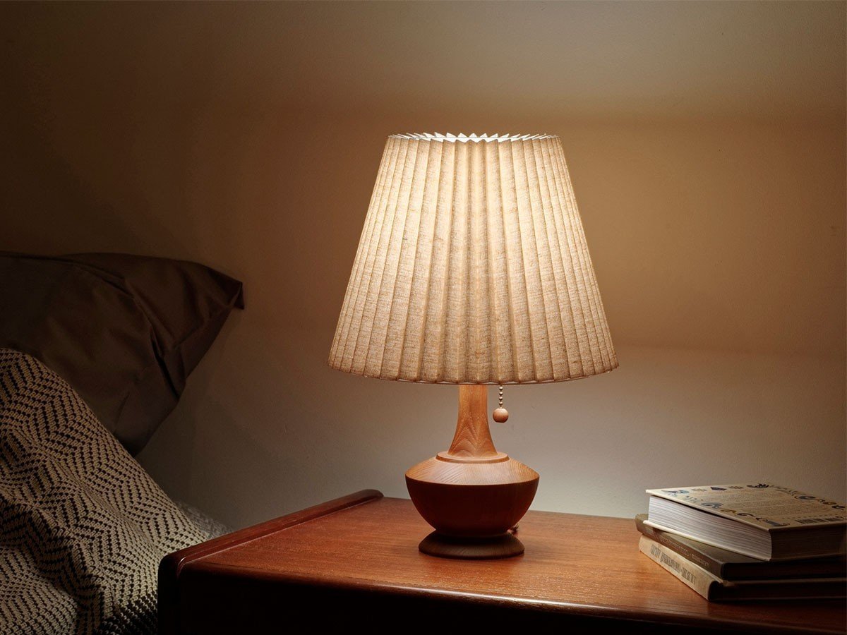 【フライミーパーラー/FLYMEe Parlor / GOODS】のTable Light / テーブルライト #113681 人気、トレンドファッション・服の通販 founy(ファニー) 　送料無料　Free Shipping　なめらか　Smooth, Silky Texture　アンティーク　Antique-Inspired　ウッド　Wooden Design　シンプル　Simple, Minimal　テーブル　Table, Dining Table　プリーツ　Pleats, Pleated　リラックス　Relax, Relaxed Fit　ホーム・キャンプ・アウトドア・お取り寄せ　Home Living / Home & Lifestyle / Camping Gear / Outdoor Camping　家具・インテリア　Home Furniture & Interior. Stylish & Functional Living Spaces　ライト・照明　Lamps & Lighting Fixtures　デスクライト・卓上照明　Desk Lamp / Table Lamp / Study Light　 other-1|ID: prp329100004928643 ipo3291000000036985124