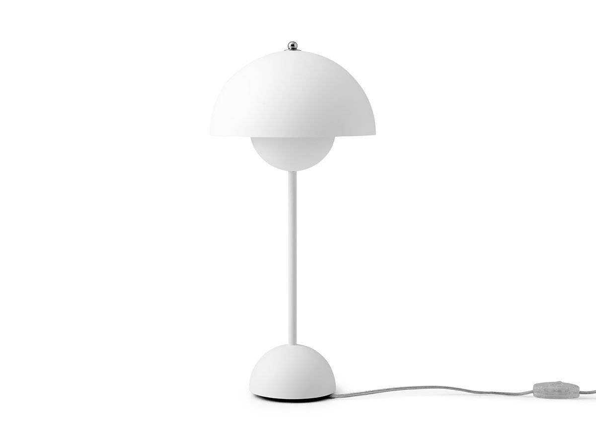 【アンドトラディション/&Tradition / GOODS】のFlowerpot Table VP3 / フラワーポット テーブルランプ VP3 インテリア・キッズ・メンズ・レディースファッション・服の通販 founy(ファニー) 　送料無料　Free Shipping　テーブル　Table, Dining Table　フラワー　Flower, Floral　ホーム・キャンプ・アウトドア・お取り寄せ　Home Living / Home & Lifestyle / Camping Gear / Outdoor Camping　家具・インテリア　Home Furniture & Interior. Stylish & Functional Living Spaces　ライト・照明　Lamps & Lighting Fixtures　マットホワイト|ID: prp329100004928656 ipo3291000000036985386