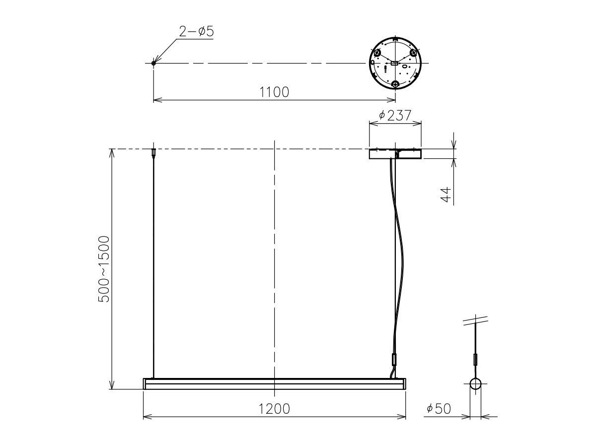 【アルテミデ/Artemide / GOODS】のALPHABET OF LIGHT Linear / アルファベット オブ ライト リネア インテリア・キッズ・メンズ・レディースファッション・服の通販 founy(ファニー) 　送料無料　Free Shipping　おすすめ　Recommended / Our Picks　テーブル　Table, Dining Table　ホーム・キャンプ・アウトドア・お取り寄せ　Home Living / Home & Lifestyle / Camping Gear / Outdoor Camping　家具・インテリア　Home Furniture & Interior. Stylish & Functional Living Spaces　ライト・照明　Lamps & Lighting Fixtures　ペンダントライト・吊り下げ照明　Pendant Light / Hanging Light Fixture　寸法図「幅120cm」|ID: prp329100004928762 ipo3291000000036986881