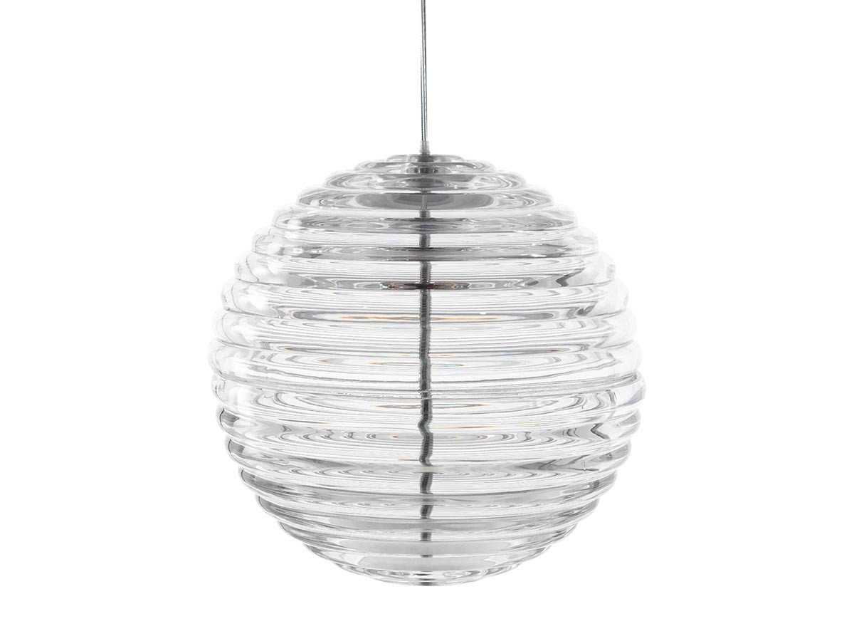 【トム ディクソン/Tom Dixon / GOODS】のPress Sphere Pendant 2 / プレス スフィア ペンダントライト 2 インテリア・キッズ・メンズ・レディースファッション・服の通販 founy(ファニー) 　送料無料　Free Shipping　ガラス　Glass, Glassware　コレクション　Collection, Seasonal Line　シンプル　Simple, Minimal　テーブル　Table, Dining Table　パターン　Pattern, Design Print　フラワー　Flower, Floral　ホーム・キャンプ・アウトドア・お取り寄せ　Home Living / Home & Lifestyle / Camping Gear / Outdoor Camping　家具・インテリア　Home Furniture & Interior. Stylish & Functional Living Spaces　ライト・照明　Lamps & Lighting Fixtures　ペンダントライト・吊り下げ照明　Pendant Light / Hanging Light Fixture　クリア(消灯時)|ID: prp329100004928789 ipo3291000000036987169