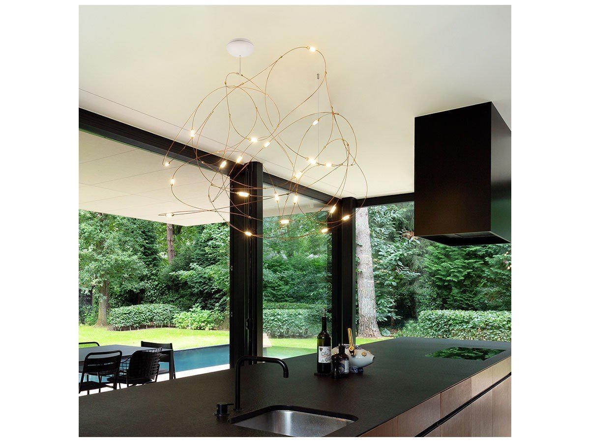 【モーイ/moooi / GOODS】のFlock of Light 11 / フロックオブライト 11 インテリア・キッズ・メンズ・レディースファッション・服の通販 founy(ファニー) 　送料無料　Free Shipping　ガラス　Glass, Glassware　ランダム　Random, Irregular　ワイヤー　Wire, Wired Bra　ホーム・キャンプ・アウトドア・お取り寄せ　Home Living / Home & Lifestyle / Camping Gear / Outdoor Camping　家具・インテリア　Home Furniture & Interior. Stylish & Functional Living Spaces　ライト・照明　Lamps & Lighting Fixtures　ペンダントライト・吊り下げ照明　Pendant Light / Hanging Light Fixture　参考イメージ|ID: prp329100004928885 ipo3291000000036988381