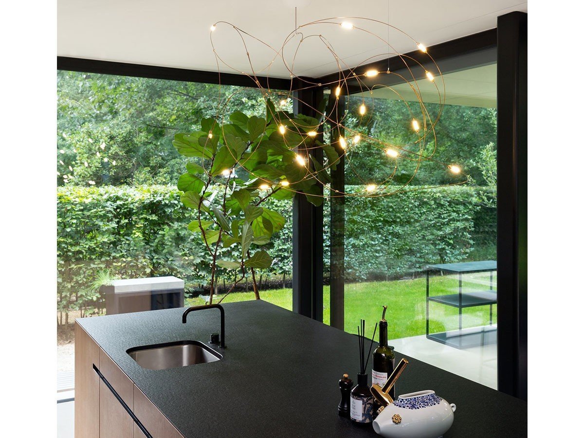 【モーイ/moooi / GOODS】のFlock of Light 11 / フロックオブライト 11 インテリア・キッズ・メンズ・レディースファッション・服の通販 founy(ファニー) 　送料無料　Free Shipping　ガラス　Glass, Glassware　ランダム　Random, Irregular　ワイヤー　Wire, Wired Bra　ホーム・キャンプ・アウトドア・お取り寄せ　Home Living / Home & Lifestyle / Camping Gear / Outdoor Camping　家具・インテリア　Home Furniture & Interior. Stylish & Functional Living Spaces　ライト・照明　Lamps & Lighting Fixtures　ペンダントライト・吊り下げ照明　Pendant Light / Hanging Light Fixture　参考イメージ|ID: prp329100004928885 ipo3291000000036988385