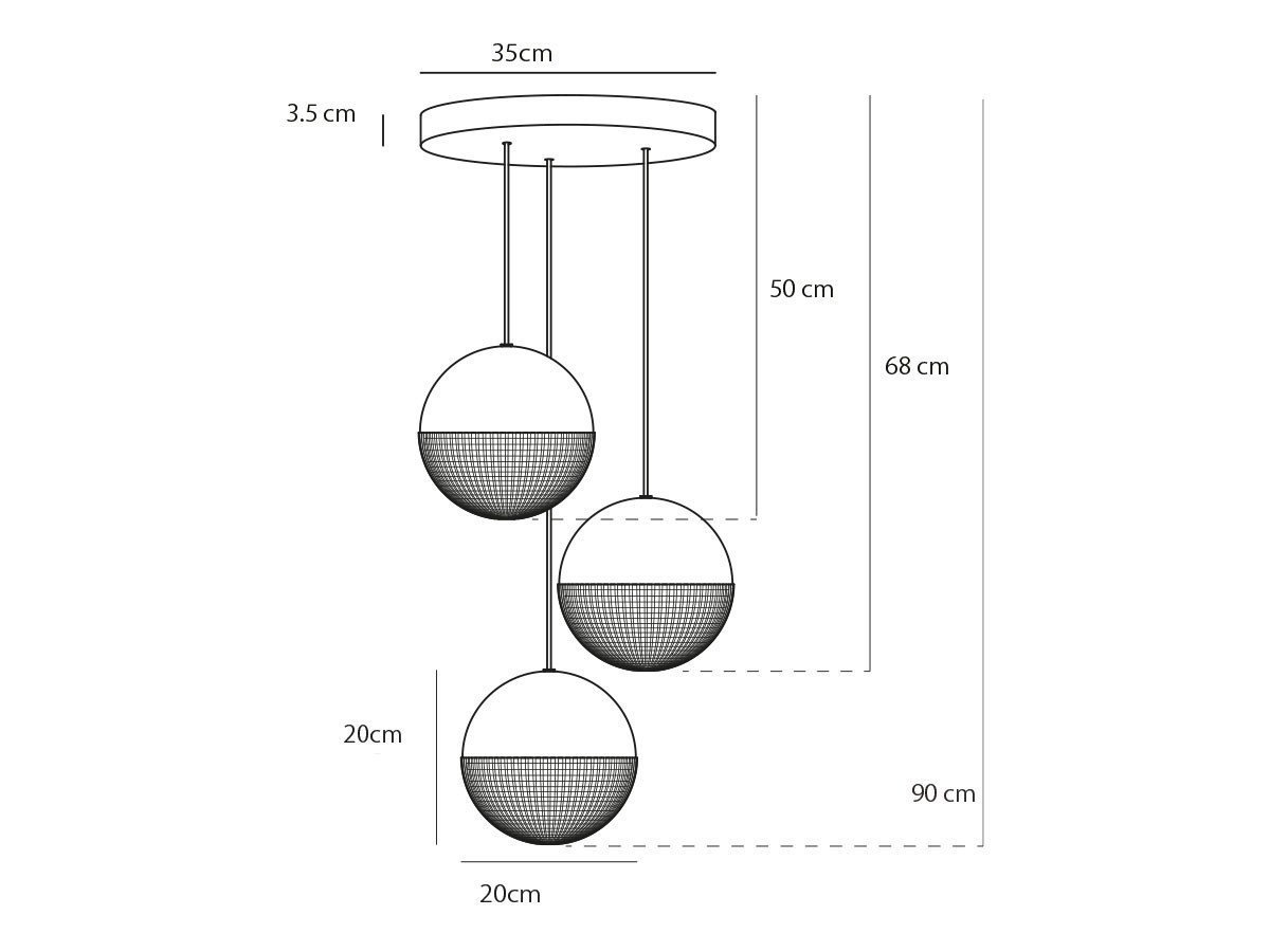 【リーブルーム/LEE BROOM / GOODS】のLITTLE LENS FLAIR CHANDELIER 3 PIECE / リトルレンズフレア シャンデリア 3灯 インテリア・キッズ・メンズ・レディースファッション・服の通販 founy(ファニー) 　シンプル　Simple, Minimal　フレア　Flare, Flared　プレート　Plate, Dish　モダン　Modern, Contemporary　送料無料　Free Shipping　ホーム・キャンプ・アウトドア・お取り寄せ　Home Living / Home & Lifestyle / Camping Gear / Outdoor Camping　家具・インテリア　Home Furniture & Interior. Stylish & Functional Living Spaces　ライト・照明　Lamps & Lighting Fixtures　シャンデリア・クリスタル照明　Chandelier / Crystal Ceiling Light　参考設置図|ID: prp329100004928986 ipo3291000000036989857