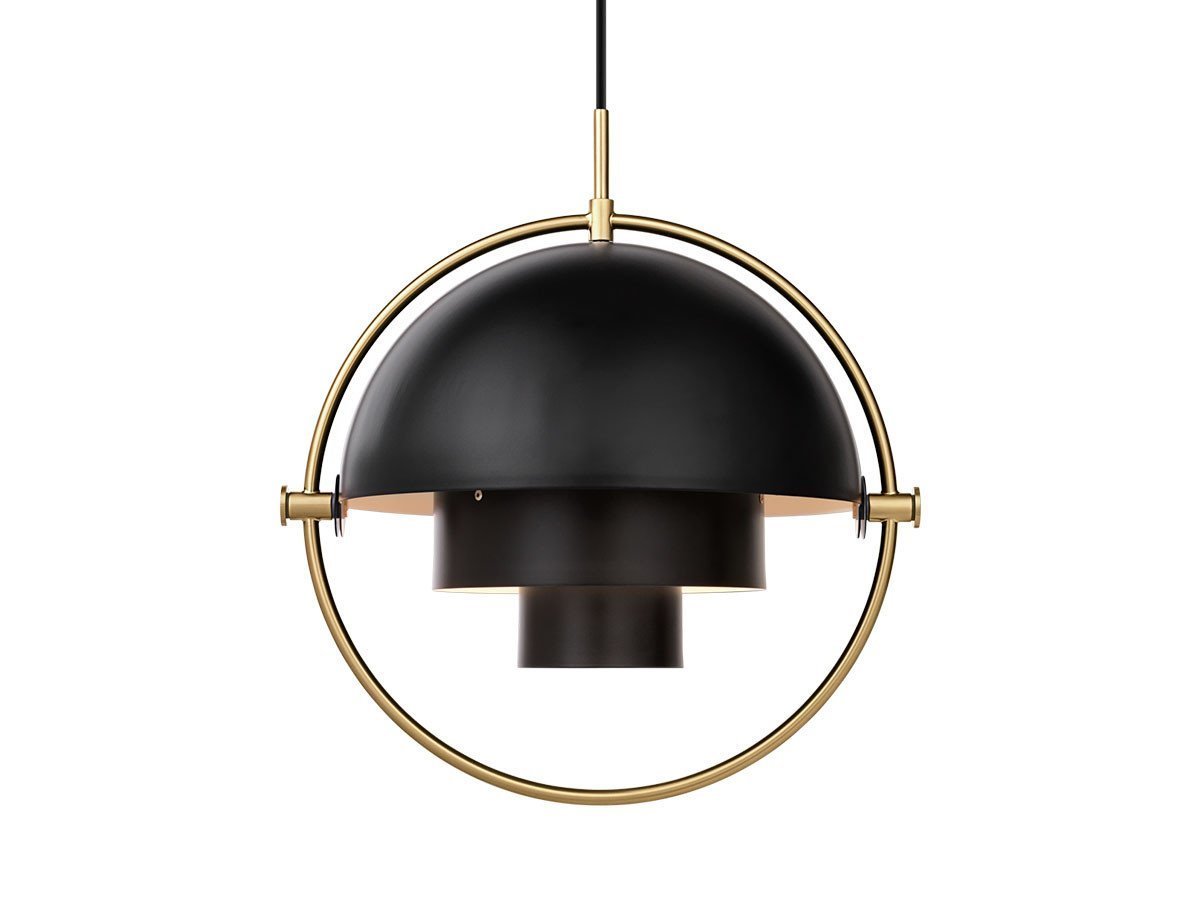 【グビ/GUBI / GOODS】のMulti-Lite Pendant / マルチライト ペンダント(ブラスベース) インテリア・キッズ・メンズ・レディースファッション・服の通販 founy(ファニー) 　送料無料　Free Shipping　ホーム・キャンプ・アウトドア・お取り寄せ　Home Living / Home & Lifestyle / Camping Gear / Outdoor Camping　家具・インテリア　Home Furniture & Interior. Stylish & Functional Living Spaces　ライト・照明　Lamps & Lighting Fixtures　ペンダントライト・吊り下げ照明　Pendant Light / Hanging Light Fixture　点灯時|ID: prp329100004929012 ipo3291000000036990165