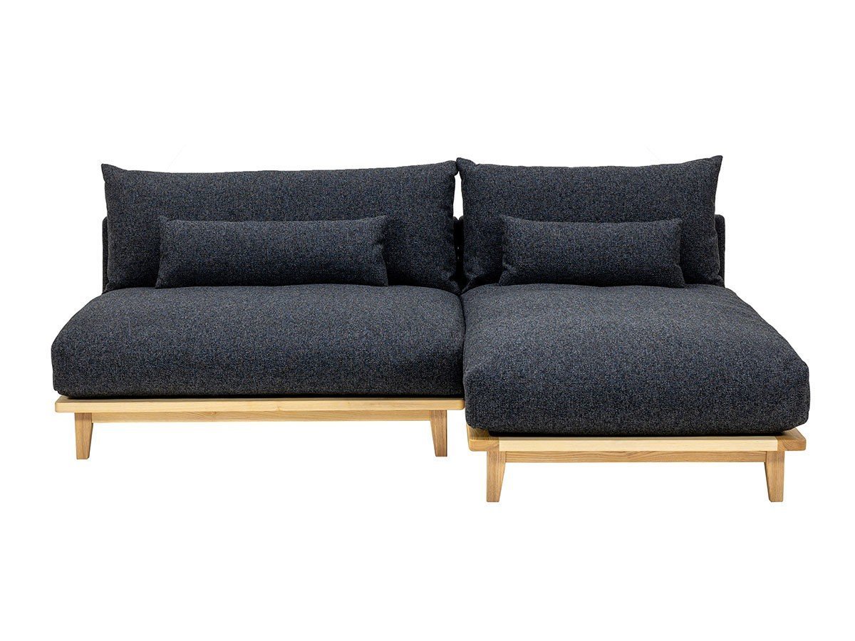 【フミ/Fumi / GOODS】の幸せになるソファ / 幸せになるソファ ワイド + ロング インテリア・キッズ・メンズ・レディースファッション・服の通販 founy(ファニー) 　クッション　Cushion, Throw Pillow　スマート　Smart, Elegant　テーブル　Table, Dining Table　フェザー　Feather, Feather Detail　フェルト　Felt, Felt Fabric　ロング　Long, Long-Length　ワイド　Wide, Wide Fit　おすすめ　Recommended / Our Picks　ホーム・キャンプ・アウトドア・お取り寄せ　Home Living / Home & Lifestyle / Camping Gear / Outdoor Camping　家具・インテリア　Home Furniture & Interior. Stylish & Functional Living Spaces　その他 インテリア雑貨、家具　Home Decor & Furniture Extras　張地:ブラック(9000)、肘用テーブル:不要|ID: prp329100004929484 ipo3291000000036994294