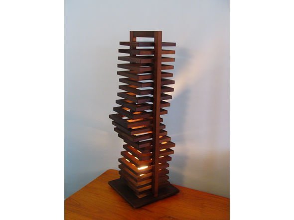 【フライミー ジャパン スタイル/FLYMEe Japan-Style / GOODS】のFloor Light / フロアライト #4353 インテリア・キッズ・メンズ・レディースファッション・服の通販 founy(ファニー) 　送料無料　Free Shipping　フォルム　Silhouette, Form　ホーム・キャンプ・アウトドア・お取り寄せ　Home Living / Home & Lifestyle / Camping Gear / Outdoor Camping　家具・インテリア　Home Furniture & Interior. Stylish & Functional Living Spaces　ライト・照明　Lamps & Lighting Fixtures　フロアランプ・スタンドライト　Floor Lamp / Standing Lamp　木製枠を引出しのようにスライドさせて、光と影をコントロールすることができます。|ID: prp329100004929495 ipo3291000000036994387