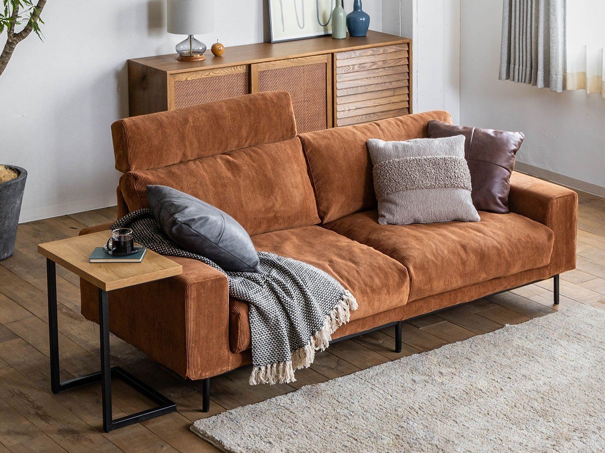 【クラッシュゲート/CRASH GATE / GOODS】のPLUTO SOFA / プルート 2.5人掛けソファ(コーデュロイ) インテリア・キッズ・メンズ・レディースファッション・服の通販 founy(ファニー) 　コーデュロイ　Corduroy, Cord Fabric　テーブル　Table, Dining Table　フェザー　Feather, Feather Detail　エレガント 上品　Elegant　ホーム・キャンプ・アウトドア・お取り寄せ　Home Living / Home & Lifestyle / Camping Gear / Outdoor Camping　家具・インテリア　Home Furniture & Interior. Stylish & Functional Living Spaces　ソファー　Couches & Sofas　参考イメージ|ID: prp329100004929670 ipo3291000000036996052