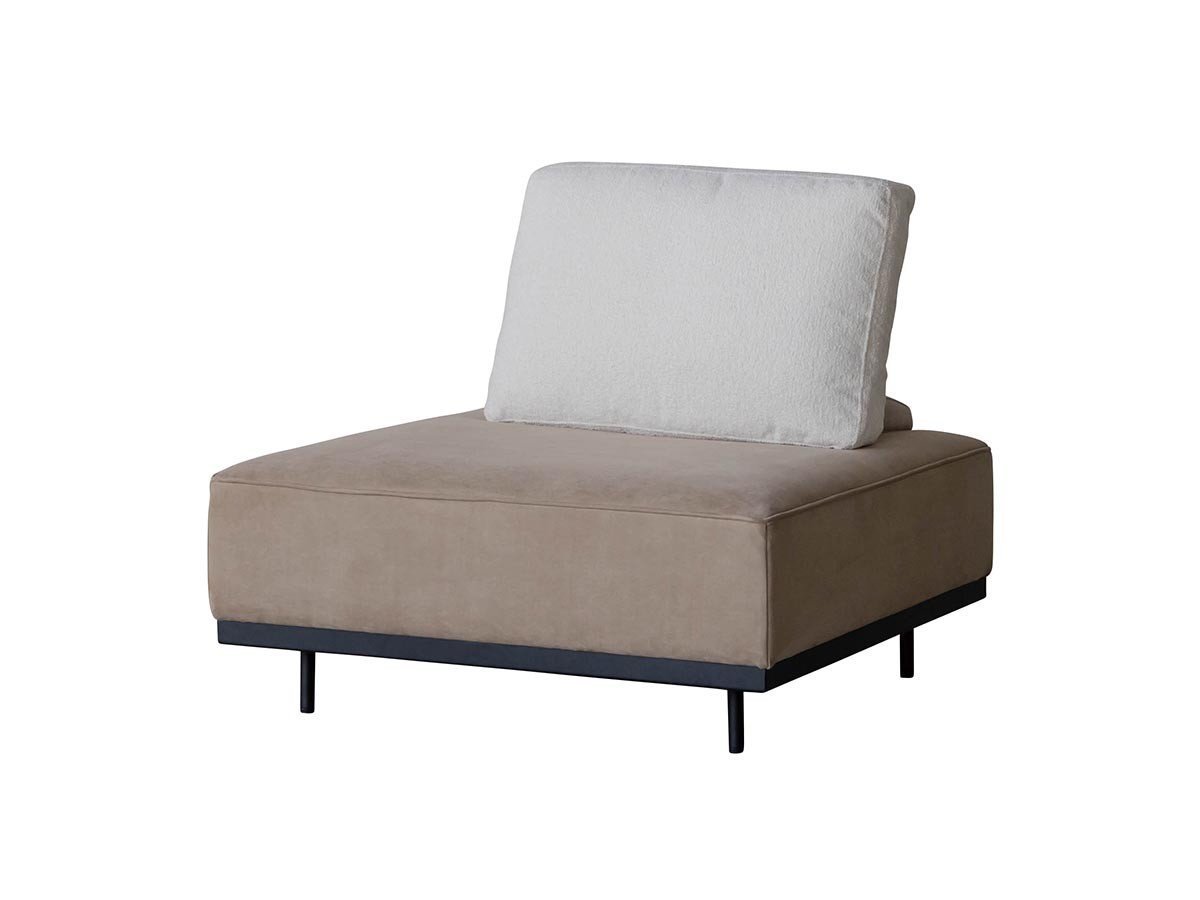 【オアシス/OASIS / GOODS】のGLOW SOFA / グロー ソファ スツールベース + 背クッション インテリア・キッズ・メンズ・レディースファッション・服の通販 founy(ファニー) 　クッション　Cushion, Throw Pillow　バランス　Balance, Style Balance　フラット　Flat, Flat Shoes　モコモコ　Fuzzy, Fluffy　モダン　Modern, Contemporary　ホーム・キャンプ・アウトドア・お取り寄せ　Home Living / Home & Lifestyle / Camping Gear / Outdoor Camping　家具・インテリア　Home Furniture & Interior. Stylish & Functional Living Spaces　ソファー　Couches & Sofas　ベース張地:サンド(スウェード調)、背クッション張地:TIM ホイップ|ID: prp329100004929872 ipo3291000000036998319