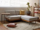 【ジャーナルスタンダード ファニチャー/journal standard Furniture / GOODS】のLILLE OTTOMAN / リル オットマン 組合せ例:2人掛け + オットマン|ID: prp329100004930075 ipo3291000000037000736