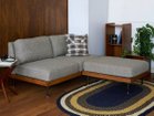 【ジャーナルスタンダード ファニチャー/journal standard Furniture / GOODS】のLILLE OTTOMAN / リル オットマン 組合せ例:2人掛け + オットマン|ID: prp329100004930075 ipo3291000000037000741
