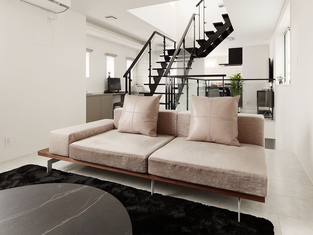 【アルナイ/ARUNAi / GOODS】のNextoyou / ネクスト トゥー ユー ソファ インテリア・キッズ・メンズ・レディースファッション・服の通販 founy(ファニー) 　エレガント 上品　Elegant　スリム　Slim, Slim Fit　モダン　Modern, Contemporary　雑誌　Magazine, Fashion Magazine　ホーム・キャンプ・アウトドア・お取り寄せ　Home Living / Home & Lifestyle / Camping Gear / Outdoor Camping　家具・インテリア　Home Furniture & Interior. Stylish & Functional Living Spaces　その他 インテリア雑貨、家具　Home Decor & Furniture Extras　張地:BAR12(F3ランク)、ウッド:ブラックウォールナット / ナチュラル、ステージ位置:右ステ|ID: prp329100004930173 ipo3291000000037001682