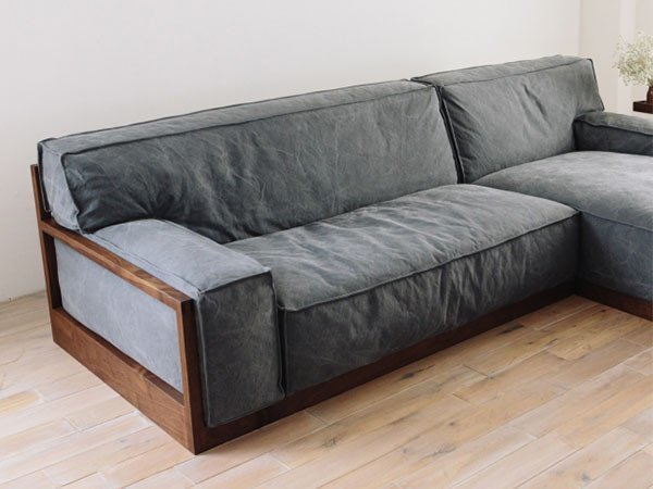 【広松木工/Hiromatsu Furniture / GOODS】のCORNICE / コルニーチェ ブロックワンアームソファ インテリア・キッズ・メンズ・レディースファッション・服の通販 founy(ファニー) 　クッション　Cushion, Throw Pillow　ファブリック　Fabric, Textile　フレーム　Frame, Outline　ブロック　Block, Solid Block Pattern　ポケット　Pocket, Pocket Detail　リラックス　Relax, Relaxed Fit　おすすめ　Recommended / Our Picks　ホーム・キャンプ・アウトドア・お取り寄せ　Home Living / Home & Lifestyle / Camping Gear / Outdoor Camping　家具・インテリア　Home Furniture & Interior. Stylish & Functional Living Spaces　その他 インテリア雑貨、家具　Home Decor & Furniture Extras　張地:ダークグレー / DGY(ピエトラ)、フレーム:ウォールナット、サイズ:幅180cm、アーム位|ID: prp329100004930256 ipo3291000000037002533