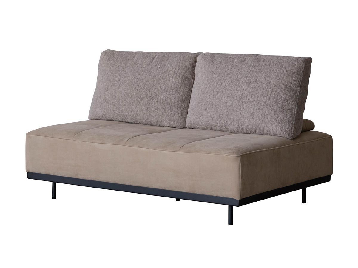 【オアシス/OASIS / GOODS】のGLOW SOFA / グロー ソファ 2人掛けベース + 背クッション2点 インテリア・キッズ・メンズ・レディースファッション・服の通販 founy(ファニー) 　クッション　Cushion, Throw Pillow　バランス　Balance, Style Balance　フラット　Flat, Flat Shoes　モコモコ　Fuzzy, Fluffy　モダン　Modern, Contemporary　ホーム・キャンプ・アウトドア・お取り寄せ　Home Living / Home & Lifestyle / Camping Gear / Outdoor Camping　家具・インテリア　Home Furniture & Interior. Stylish & Functional Living Spaces　ソファー　Couches & Sofas　ベース張地:サンド(スウェード調)、背クッション張地:TIM ベージュ|ID: prp329100004930479 ipo3291000000037004974