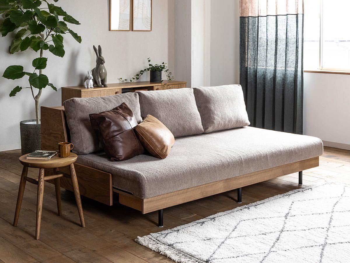 【イージーライフ/Easy Life / GOODS】のHUSKY SOFA BED / ハスキー ソファベッド スエード調 インテリア・キッズ・メンズ・レディースファッション・服の通販 founy(ファニー) 　クッション　Cushion, Throw Pillow　スマート　Smart, Elegant　フレーム　Frame, Outline　モダン　Modern, Contemporary　エレガント 上品　Elegant　ホーム・キャンプ・アウトドア・お取り寄せ　Home Living / Home & Lifestyle / Camping Gear / Outdoor Camping　家具・インテリア　Home Furniture & Interior. Stylish & Functional Living Spaces　ソファー　Couches & Sofas　参考イメージ|ID: prp329100004930492 ipo3291000000037005165