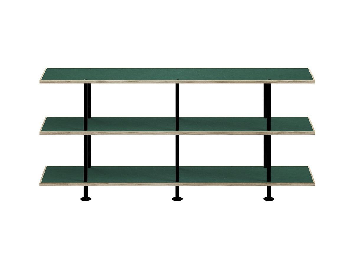 【キット/KIT / GOODS】のShelf / シェルフ SLF-03 3段 インテリア・キッズ・メンズ・レディースファッション・服の通販 founy(ファニー) 　シンプル　Simple, Minimal　フレーム　Frame, Outline　モダン　Modern, Contemporary　送料無料　Free Shipping　ホーム・キャンプ・アウトドア・お取り寄せ　Home Living / Home & Lifestyle / Camping Gear / Outdoor Camping　家具・インテリア　Home Furniture & Interior. Stylish & Functional Living Spaces　収納家具・キャビネット　Storage Furniture　シェルフ・オープンラック・収納棚　Open Shelf Rack　天板グリーン、フレームブラック|ID: prp329100004930613 ipo3291000000037006494