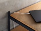 【ライクイット/like-it / GOODS】のShelving System / シェルビングシステム 350LL 壁に寄せて設置しても、背面にケーブル類を通すことができます。プリンターやサーキュレーター、照明などの|ID: prp329100004930787 ipo3291000000037008002