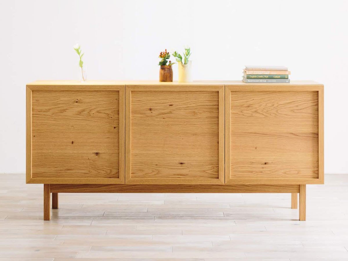 【広松木工/Hiromatsu Furniture / GOODS】のCORNICE / コルニーチェ サイドボード 168 インテリア・キッズ・メンズ・レディースファッション・服の通販 founy(ファニー) 　シンプル　Simple, Minimal　フレーム　Frame, Outline　ホーム・キャンプ・アウトドア・お取り寄せ　Home Living / Home & Lifestyle / Camping Gear / Outdoor Camping　家具・インテリア　Home Furniture & Interior. Stylish & Functional Living Spaces　収納家具・キャビネット　Storage Furniture　サイドボード・リビング収納　Cabinet / Storage Cabinet　ウッド:オーク|ID: prp329100004930839 ipo3291000000037008460