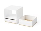 【スティール/stiiilll / GOODS】のBox caseSM set / ボックス ケースSMセット 本商品は、ボックス、ケースS、ケースM、シェルフボードSの4点セットです。|ID: prp329100004930875 ipo3291000000037008710