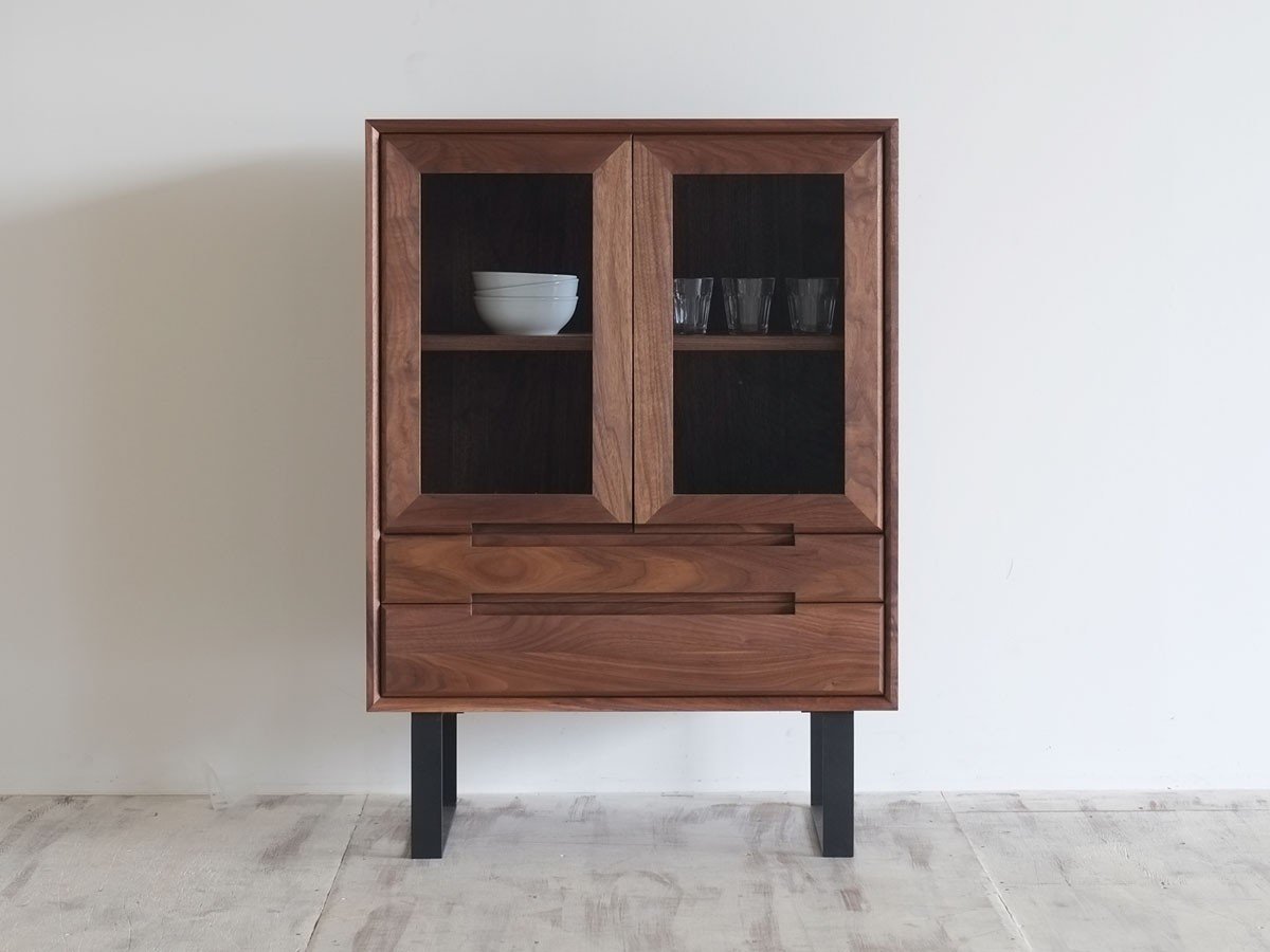 【松井木工/MATSUI MOKKO / GOODS】のThyme GRASS CABNET 75 / タイム キャビネット 75(スチール脚) 人気、トレンドファッション・服の通販 founy(ファニー) 　ヴィンテージ　Vintage Style　ガラス　Glass, Glassware　チェリー　Cherry, Cherry Pattern　モダン　Modern, Contemporary　ホーム・キャンプ・アウトドア・お取り寄せ　Home Living / Home & Lifestyle / Camping Gear / Outdoor Camping　家具・インテリア　Home Furniture & Interior. Stylish & Functional Living Spaces　収納家具・キャビネット　Storage Furniture　収納キャビネット・扉付き棚　Cabinet / Storage Cabinet　 other-1|ID: prp329100004930897 ipo3291000000037008917