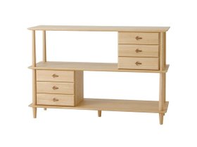 【日進木工/NISSHIN MOKKOU / GOODS】のWHITE WOOD Shelf / ホワイトウッド シェルフ 人気、トレンドファッション・服の通販 founy(ファニー) ウッド Wooden Design シンプル Simple, Minimal ホーム・キャンプ・アウトドア・お取り寄せ Home Living / Home & Lifestyle / Camping Gear / Outdoor Camping 家具・インテリア Home Furniture & Interior. Stylish & Functional Living Spaces 収納家具・キャビネット Storage Furniture シェルフ・オープンラック・収納棚 Open Shelf Rack |ID:prp329100004930926