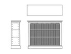 【デ モード/DE MODE / GOODS】のOPEN CABINET SMALL / オープンキャビネット スモール 塗装箇所(2):バックボード|ID: prp329100004930944 ipo3291000000037009293
