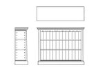 【デ モード/DE MODE / GOODS】のOPEN CABINET SMALL / オープンキャビネット スモール 塗装箇所(3):内側 天面 / 底板|ID: prp329100004930944 ipo3291000000037009295