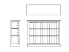 【デ モード/DE MODE / GOODS】のOPEN CABINET SMALL / オープンキャビネット スモール 塗装箇所(4):可動棚|ID: prp329100004930944 ipo3291000000037009297