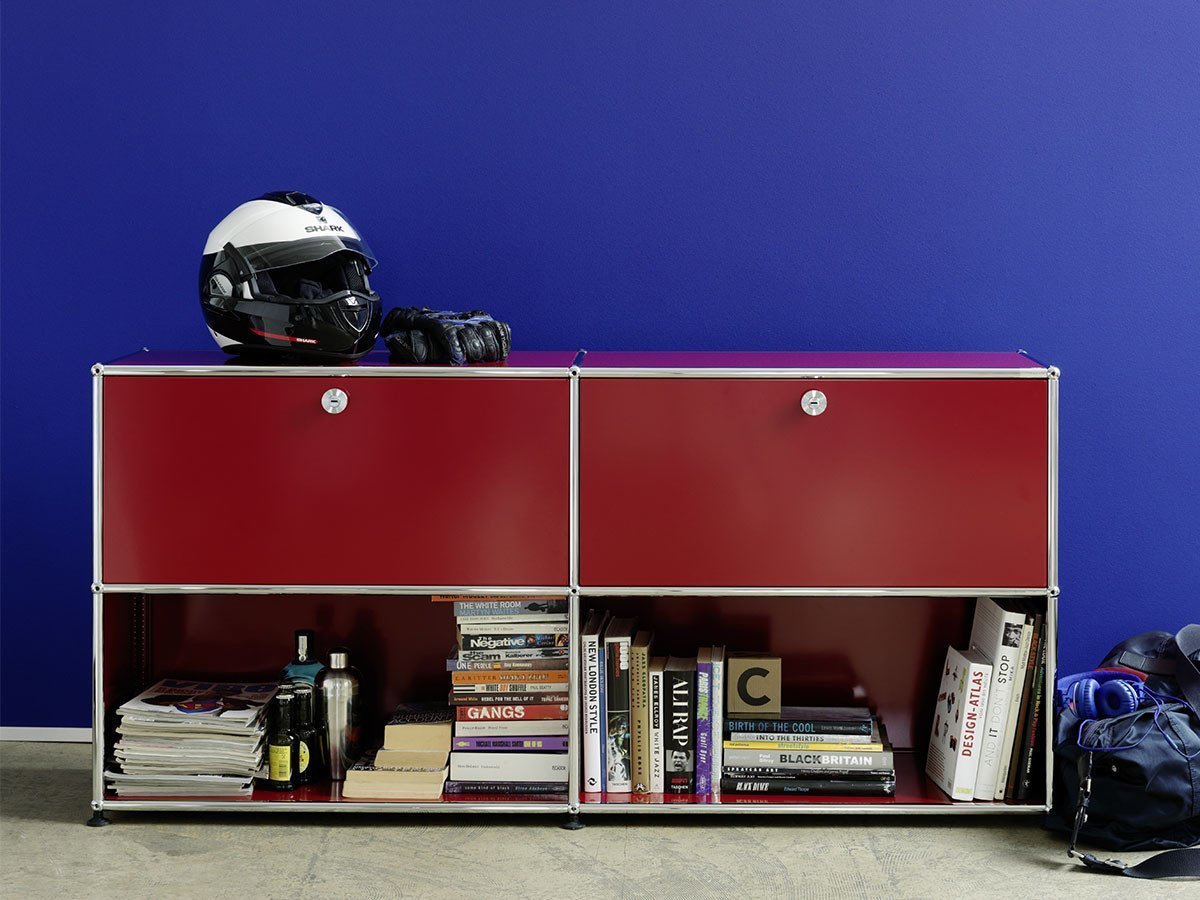 【ユーエスエム/USM / GOODS】のUSM Haller Sideboard / USMハラー サイドボード W / D / H:1523 / 373 / 740mm ドロップダウンドア × 4 インテリア・キッズ・メンズ・レディースファッション・服の通販 founy(ファニー) 　コレクション　Collection, Seasonal Line　シンプル　Simple, Minimal　ダウン　Down, Puffer　テーブル　Table, Dining Table　デスク　Desk, Work Desk　ドロップ　Drop Shoulder, Dropped Style　ニューヨーク　New York, NYC Style　バランス　Balance, Style Balance　ボックス　Boxy, Box Shape　ホーム・キャンプ・アウトドア・お取り寄せ　Home Living / Home & Lifestyle / Camping Gear / Outdoor Camping　家具・インテリア　Home Furniture & Interior. Stylish & Functional Living Spaces　収納家具・キャビネット　Storage Furniture　サイドボード・リビング収納　Cabinet / Storage Cabinet　参考イメージ|ID: prp329100004930963 ipo3291000000037009521