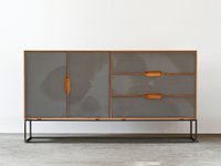 【松井木工/MATSUI MOKKO / GOODS】のLAF Cabinet 2doors + 3drawers / ラフ リビングキャビネット 2ドア + 3ドロワー 幅160cm(鉄面 / 鉄脚) 人気、トレンドファッション・服の通販 founy(ファニー) スリム Slim, Slim Fit チェリー Cherry, Cherry Pattern フレーム Frame, Outline ホーム・キャンプ・アウトドア・お取り寄せ Home Living / Home & Lifestyle / Camping Gear / Outdoor Camping 家具・インテリア Home Furniture & Interior. Stylish & Functional Living Spaces 収納家具・キャビネット Storage Furniture 収納キャビネット・扉付き棚 Cabinet / Storage Cabinet ホーム・キャンプ・アウトドア・お取り寄せ Home Living / Home & Lifestyle / Camping Gear / Outdoor Camping 家具・インテリア Home Furniture & Interior. Stylish & Functional Living Spaces 収納家具・キャビネット Storage Furniture サイドボード・リビング収納 Cabinet / Storage Cabinet |ID:prp329100004930985