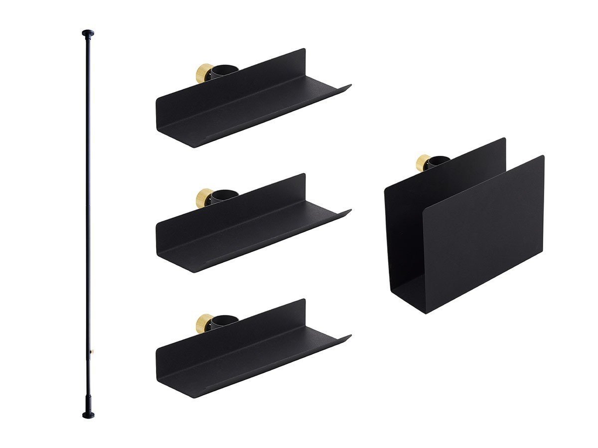 【ドロー ア ライン/DRAW A LINE / GOODS】のBook Display Vol.1 Set / ブック ディスプレイ Vol.1 セット インテリア・キッズ・メンズ・レディースファッション・服の通販 founy(ファニー) 　アクセサリー　Fashion Accessories　スタンド　Stand Collar, Upright Stand　雑誌　Magazine, Fashion Magazine　フレーム　Frame, Outline　マグネット　Magnet, Magnetic Closure　送料無料　Free Shipping　ホーム・キャンプ・アウトドア・お取り寄せ　Home Living / Home & Lifestyle / Camping Gear / Outdoor Camping　家具・インテリア　Home Furniture & Interior. Stylish & Functional Living Spaces　収納家具・キャビネット　Storage Furniture　シェルフ・オープンラック・収納棚　Open Shelf Rack　ホーム・キャンプ・アウトドア・お取り寄せ　Home Living / Home & Lifestyle / Camping Gear / Outdoor Camping　家具・インテリア　Home Furniture & Interior. Stylish & Functional Living Spaces　収納家具・キャビネット　Storage Furniture　本棚・マガジンスタンド　Bookshelf/Magazine Rack　本商品はこちらのパーツがセットになっています(ブラック)セット内容:テンションロッド|ID: prp329100004930986 ipo3291000000037009701