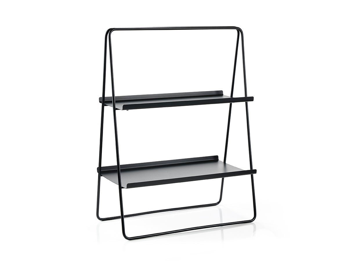 【ゾーン デンマーク/ZONE DENMARK / GOODS】のA-COLLECTION Shelf unit L / A-コレクション シェルフユニット L インテリア・キッズ・メンズ・レディースファッション・服の通販 founy(ファニー) 　送料無料　Free Shipping　コレクション　Collection, Seasonal Line　スリム　Slim, Slim Fit　テーブル　Table, Dining Table　フォルム　Silhouette, Form　フレーム　Frame, Outline　ホーム・キャンプ・アウトドア・お取り寄せ　Home Living / Home & Lifestyle / Camping Gear / Outdoor Camping　家具・インテリア　Home Furniture & Interior. Stylish & Functional Living Spaces　テーブル　Dining, Coffee & Side Tables　サイドテーブル・ナイトテーブル　Side & End Tables　ホーム・キャンプ・アウトドア・お取り寄せ　Home Living / Home & Lifestyle / Camping Gear / Outdoor Camping　家具・インテリア　Home Furniture & Interior. Stylish & Functional Living Spaces　収納家具・キャビネット　Storage Furniture　シェルフ・オープンラック・収納棚　Open Shelf Rack　ブラック|ID: prp329100004931077 ipo3291000000037010632