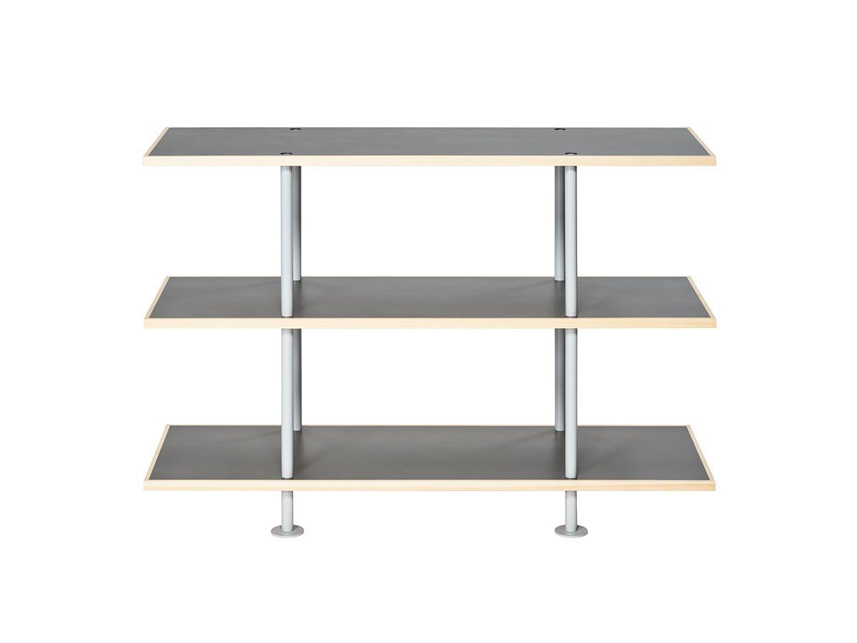 【キット/KIT / GOODS】のShelf / シェルフ SLF-01 3段 インテリア・キッズ・メンズ・レディースファッション・服の通販 founy(ファニー) 　送料無料　Free Shipping　ホーム・キャンプ・アウトドア・お取り寄せ　Home Living / Home & Lifestyle / Camping Gear / Outdoor Camping　家具・インテリア　Home Furniture & Interior. Stylish & Functional Living Spaces　収納家具・キャビネット　Storage Furniture　シェルフ・オープンラック・収納棚　Open Shelf Rack　天板グレー、フレームライトグレー|ID: prp329100004931129 ipo3291000000037011158