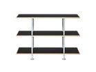 【キット/KIT / GOODS】のShelf / シェルフ SLF-01 3段 天板ブラック、フレームライトグレー|ID: prp329100004931129 ipo3291000000037274264