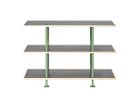 【キット/KIT / GOODS】のShelf / シェルフ SLF-01 3段 天板グレー、フレームインダストリアルグリーン|ID: prp329100004931129 ipo3291000000037274268