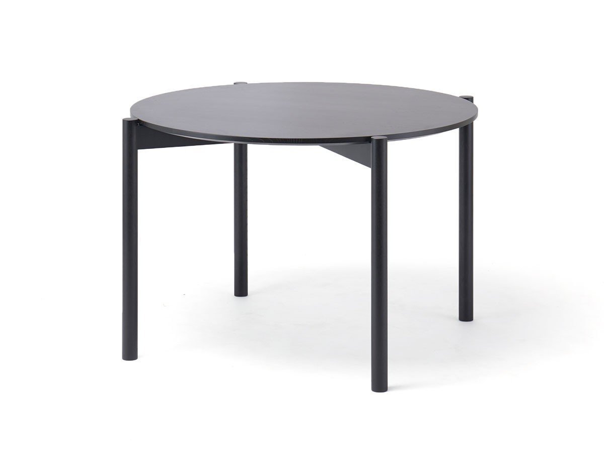 【カリモクニュースタンダード/KARIMOKU NEW STANDARD / GOODS】のCASTOR TABLE ROUND 110 / キャストールテーブルラウンド 110 インテリア・キッズ・メンズ・レディースファッション・服の通販 founy(ファニー) 　シンプル　Simple, Minimal　テーブル　Table, Dining Table　ラウンド　Round, Round Neck　ホーム・キャンプ・アウトドア・お取り寄せ　Home Living / Home & Lifestyle / Camping Gear / Outdoor Camping　家具・インテリア　Home Furniture & Interior. Stylish & Functional Living Spaces　テーブル　Dining, Coffee & Side Tables　ダイニングテーブル・食卓テーブル　Dining Tables　ブラック|ID: prp329100004931246 ipo3291000000037012302