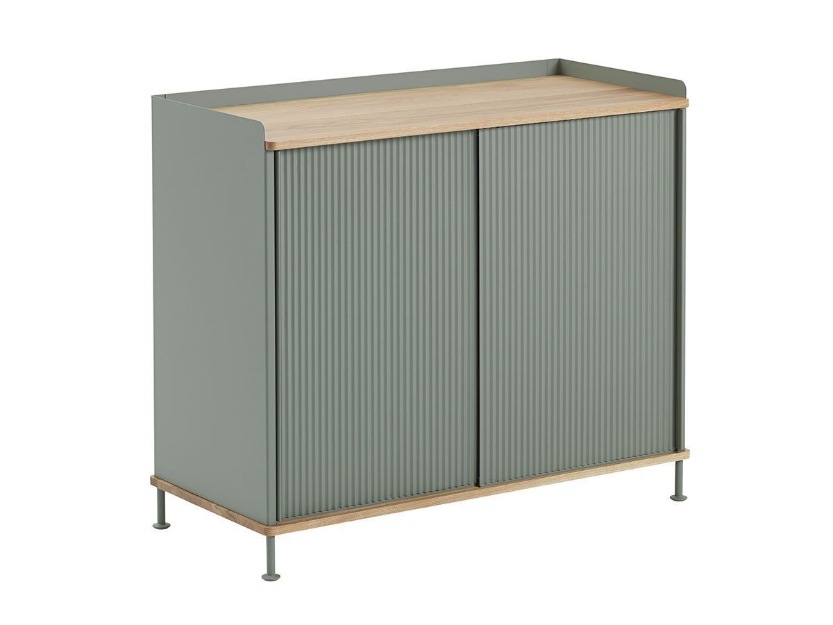 【ムート/MUUTO / GOODS】のENFOLD SIDEBOARD TALL / エンフォールドサイドボード トール インテリア・キッズ・メンズ・レディースファッション・服の通販 founy(ファニー) 　ホーム・キャンプ・アウトドア・お取り寄せ　Home Living / Home & Lifestyle / Camping Gear / Outdoor Camping　家具・インテリア　Home Furniture & Interior. Stylish & Functional Living Spaces　収納家具・キャビネット　Storage Furniture　サイドボード・リビング収納　Cabinet / Storage Cabinet　オーク / ダスティグリーン|ID: prp329100004931310 ipo3291000000037012736
