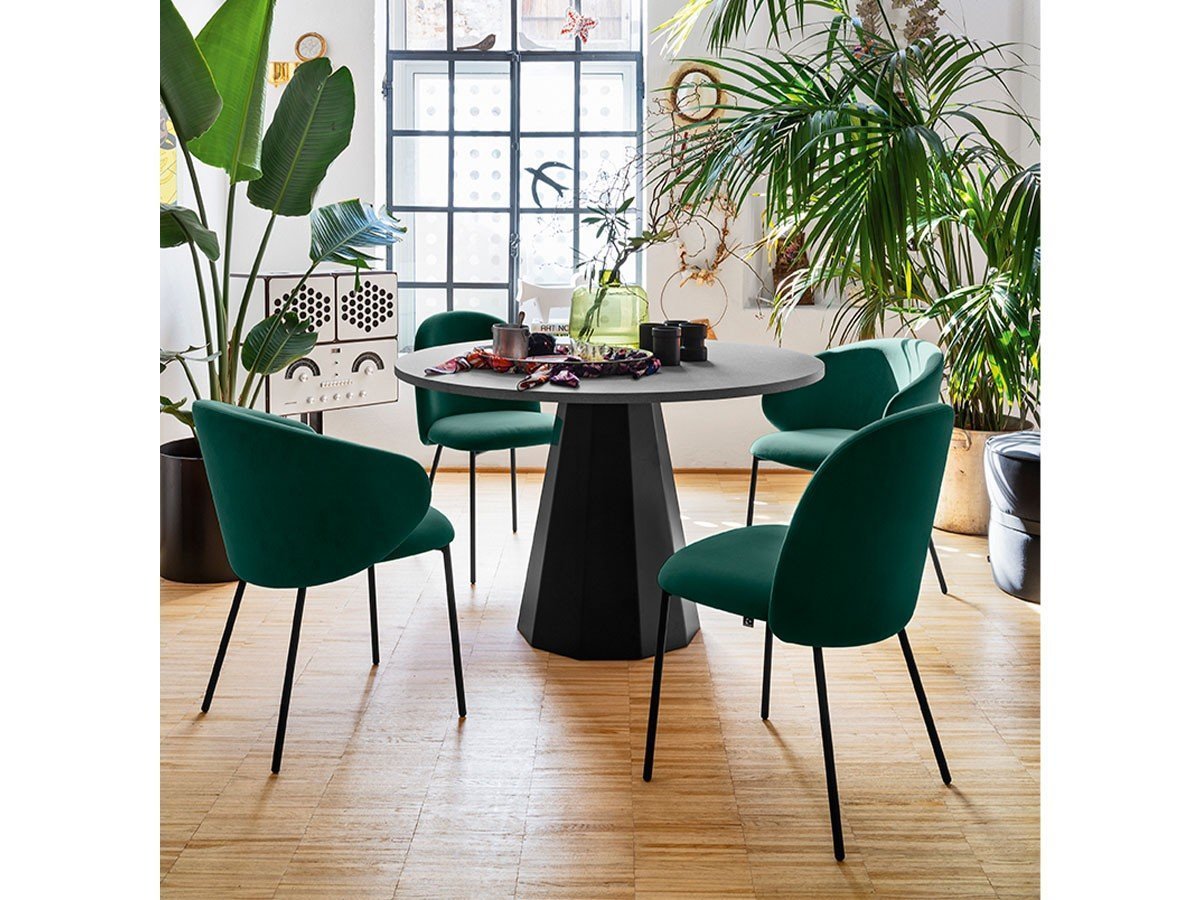 【コヌビア/connubia / GOODS】のDIX / ディックス CB/4804-FD 120 インテリア・キッズ・メンズ・レディースファッション・服の通販 founy(ファニー) 　テーブル　Table, Dining Table　メタル　Metal, Metal Parts　ラウンド　Round, Round Neck　ホーム・キャンプ・アウトドア・お取り寄せ　Home Living / Home & Lifestyle / Camping Gear / Outdoor Camping　家具・インテリア　Home Furniture & Interior. Stylish & Functional Living Spaces　テーブル　Dining, Coffee & Side Tables　ダイニングテーブル・食卓テーブル　Dining Tables　天板P84W ピアゼンティーナストーン、ベースP15 マットブラック|ID: prp329100004931362 ipo3291000000037013119