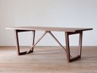 【ヒラシマ/HIRASHIMA / GOODS】のELEVATO Dining Table / エレヴァート ダイニングテーブル 人気、トレンドファッション・服の通販 founy(ファニー) シンプル Simple, Minimal テーブル Table, Dining Table フォルム Silhouette, Form ホーム・キャンプ・アウトドア・お取り寄せ Home Living / Home & Lifestyle / Camping Gear / Outdoor Camping 家具・インテリア Home Furniture & Interior. Stylish & Functional Living Spaces テーブル Dining, Coffee & Side Tables ダイニングテーブル・食卓テーブル Dining Tables thumbnail ウッド:ウォールナット、サイズ:幅196cm|ID: prp329100004931364 ipo3291000000037013129