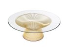 【ノル/Knoll / GOODS】のPlatner Collection Coffee Table / プラットナーコレクション コーヒーテーブル 天板:クリアガラス、脚部:ゴールドプレート|ID: prp329100004931425 ipo3291000000037013702