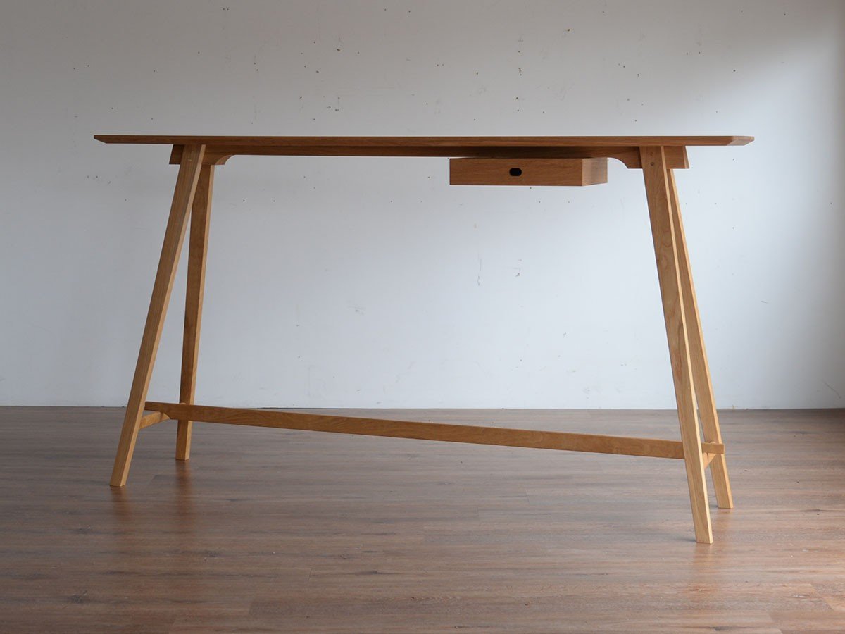 【グリニッチ オリジナル ファニチャー/greeniche original furniture / GOODS】のStand Table 180 / スタンドテーブル 180 インテリア・キッズ・メンズ・レディースファッション・服の通販 founy(ファニー) 　ウッド　Wooden Design　オイル　Body Oil　スタンド　Stand Collar, Upright Stand　スリム　Slim, Slim Fit　テーブル　Table, Dining Table　人気　Popular, Best Seller　おすすめ　Recommended / Our Picks　ホーム・キャンプ・アウトドア・お取り寄せ　Home Living / Home & Lifestyle / Camping Gear / Outdoor Camping　家具・インテリア　Home Furniture & Interior. Stylish & Functional Living Spaces　テーブル　Dining, Coffee & Side Tables　コンソールテーブル・カウンター机　Console & Hallway Tables　ウッド:レッドオーク、オプション 引出し:1杯追加、オプション 切り欠き:不要|ID: prp329100004931455 ipo3291000000037013913