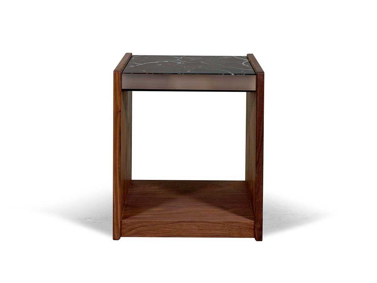 【マスターウォール/MASTERWAL / GOODS】のTELLUS NIGHT TABLE / テルース ナイトテーブル インテリア・キッズ・メンズ・レディースファッション・服の通販 founy(ファニー) 　エレガント 上品　Elegant　オイル　Body Oil　シンプル　Simple, Minimal　テーブル　Table, Dining Table　フォルム　Silhouette, Form　モダン　Modern, Contemporary　ホーム・キャンプ・アウトドア・お取り寄せ　Home Living / Home & Lifestyle / Camping Gear / Outdoor Camping　家具・インテリア　Home Furniture & Interior. Stylish & Functional Living Spaces　テーブル　Dining, Coffee & Side Tables　サイドテーブル・ナイトテーブル　Side & End Tables　フレーム:ウォールナット、天板:ロッソレヴァント|ID: prp329100004938830 ipo3291000000037060558