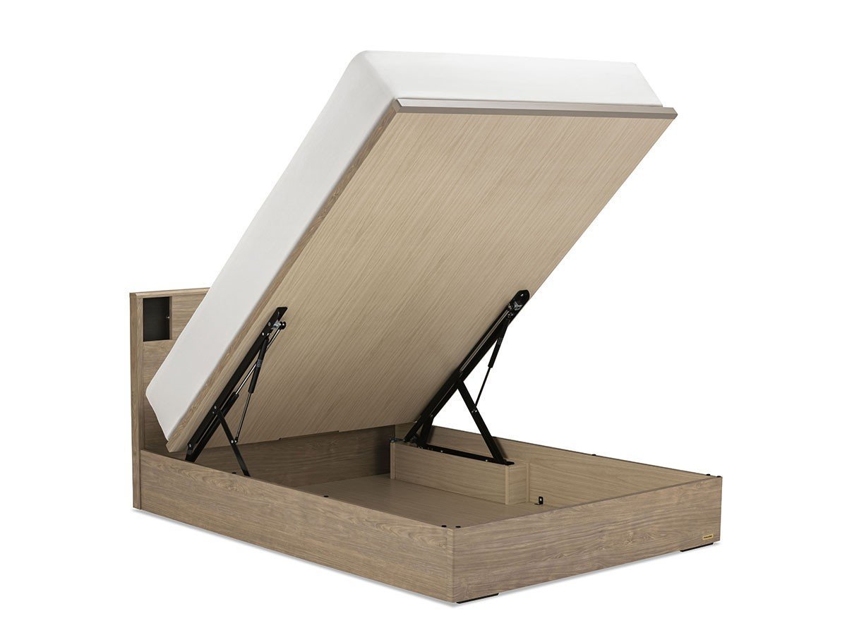 【フランスベッド/FRANCE BED / GOODS】のLIFE TREATMENT Bed Frame / ライフトリートメント ベッドフレーム LT-101F 跳ね上げ収納 インテリア・キッズ・メンズ・レディースファッション・服の通販 founy(ファニー) 　ウェーブ　Wavy Pattern　抗菌　Antibacterial, Bacteria-Resistant　スマート　Smart, Elegant　スリット　Slit, Slit Detail　ダブル　Double, Double-Breasted　フレーム　Frame, Outline　ホーム・キャンプ・アウトドア・お取り寄せ　Home Living / Home & Lifestyle / Camping Gear / Outdoor Camping　家具・インテリア　Home Furniture & Interior. Stylish & Functional Living Spaces　ベッド　Modern Beds for Every Room　シングルベッド・1人用ベッド　Single Bed　ホーム・キャンプ・アウトドア・お取り寄せ　Home Living / Home & Lifestyle / Camping Gear / Outdoor Camping　家具・インテリア　Home Furniture & Interior. Stylish & Functional Living Spaces　ベッド　Modern Beds for Every Room　セミダブルベッド　Small Double Bed / Three-Quarter Bed　ホーム・キャンプ・アウトドア・お取り寄せ　Home Living / Home & Lifestyle / Camping Gear / Outdoor Camping　家具・インテリア　Home Furniture & Interior. Stylish & Functional Living Spaces　ベッド　Modern Beds for Every Room　ダブルベッド・2人用ベッド　Double Bed / Full Size Bed　「跳ね上げ収納」参考イメージ|ID: prp329100004938842 ipo3291000000037060679