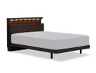 【フランスベッド/FRANCE BED / GOODS】のLIFE TREATMENT Bed Frame / ライフトリートメント ベッドフレーム LT-105C 自然の光に近いライティングで、睡眠～目覚めをサポートします。画像は「入眠の光」モードです。|ID: prp329100004938855 ipo3291000000037060757