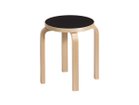 【アルテック/artek / GOODS】のSTOOL E60 / スツール E60 脚部:ナチュラルラッカー / 座面:ブラックリノリウム|ID: prp329100004938923 ipo3291000000037061314
