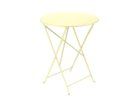 【フェルモブ/Fermob / GOODS】のBISTRO ROUND TABLE / ビストロ ラウンドテーブル 60 フロストレモン|ID: prp329100004939055 ipo3291000000037062625