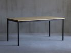 【ボンド/bond / GOODS】のPRONTO Dining Table / プロント ダイニングテーブル 天板:ホワイトオーク突板、脚部ブラック、サイズ:幅160cm|ID: prp329100004939065 ipo3291000000037062740