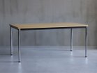 【ボンド/bond / GOODS】のPRONTO Dining Table / プロント ダイニングテーブル 天板:ホワイトオーク突板、脚部クローム、サイズ:幅160cm|ID: prp329100004939065 ipo3291000000037062741