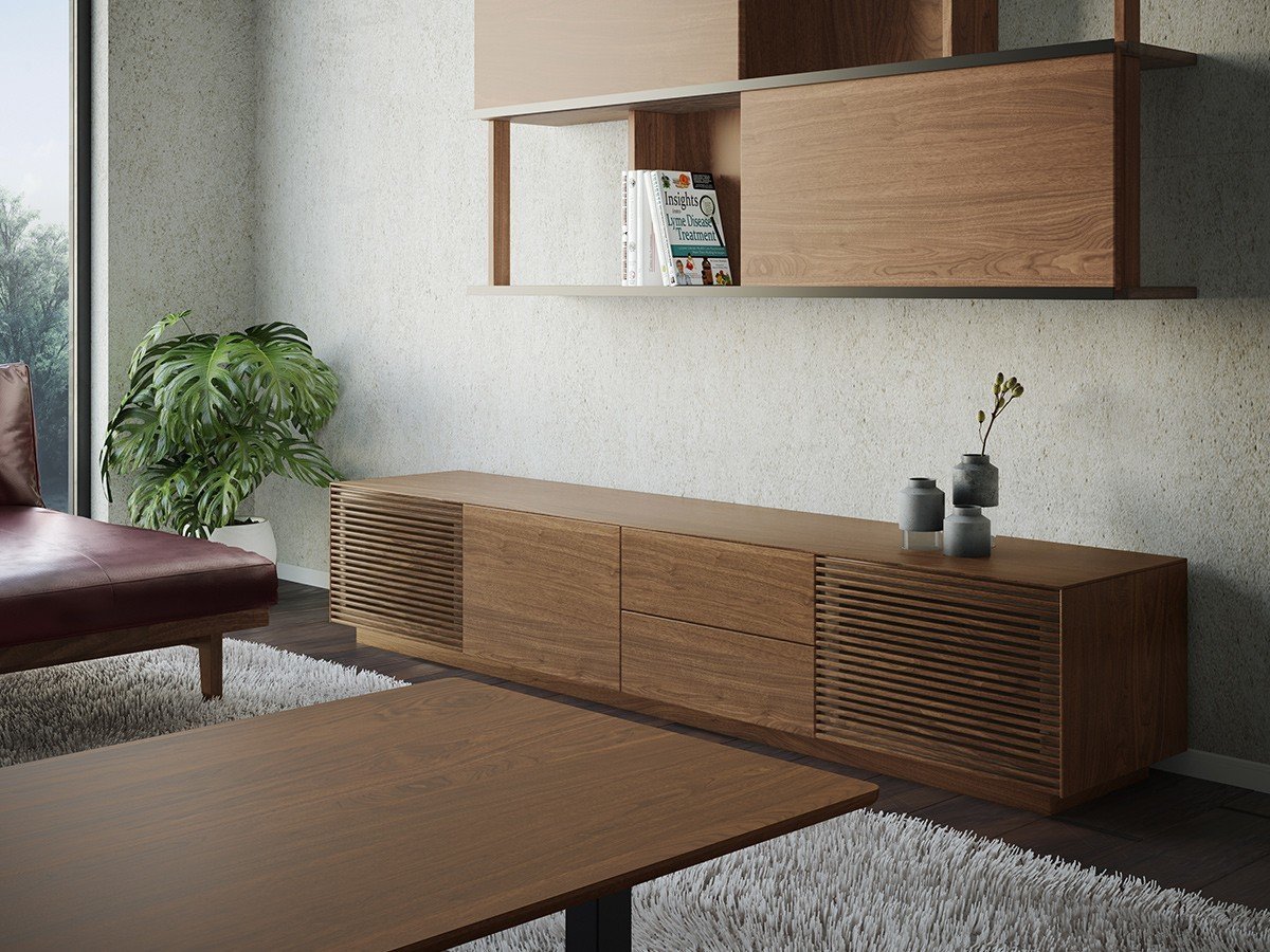 【マスターウォール/MASTERWAL / GOODS】のSUPREMO AV BOARD / スプレモ AVボード インテリア・キッズ・メンズ・レディースファッション・服の通販 founy(ファニー) 　フラット　Flat, Flat Shoes　ボックス　Boxy, Box Shape　モダン　Modern, Contemporary　ワイド　Wide, Wide Fit　ホーム・キャンプ・アウトドア・お取り寄せ　Home Living / Home & Lifestyle / Camping Gear / Outdoor Camping　家具・インテリア　Home Furniture & Interior. Stylish & Functional Living Spaces　テレビボード・テレビ台　TV Cabinets & Consoles　テレビ台・TVボード　Tv Board　ウッド:ウォールナット、サイズ:幅240 × 奥行48cm|ID: prp329100004939072 ipo3291000000037062783