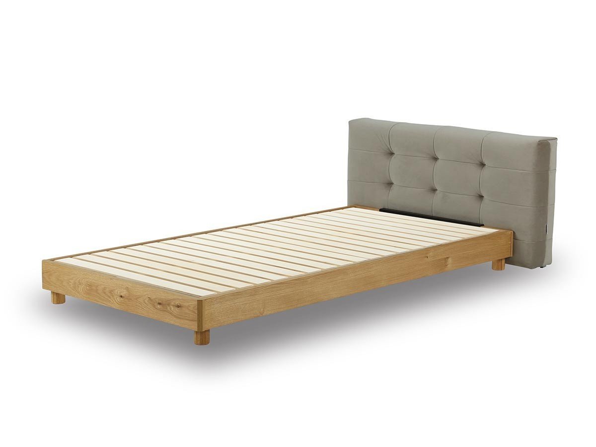 【インルーム/InRoom / GOODS】のNATARISU BED / ナタリス ベッドフレーム 木脚 インテリア・キッズ・メンズ・レディースファッション・服の通販 founy(ファニー) 　ウッド　Wooden Design　クッション　Cushion, Throw Pillow　シンプル　Simple, Minimal　スプリング　Spring, Spring Collection　ダブル　Double, Double-Breasted　フレーム　Frame, Outline　ベルベット　Velvet, Velvety　ホーム・キャンプ・アウトドア・お取り寄せ　Home Living / Home & Lifestyle / Camping Gear / Outdoor Camping　家具・インテリア　Home Furniture & Interior. Stylish & Functional Living Spaces　ベッド　Modern Beds for Every Room　シングルベッド・1人用ベッド　Single Bed　ホーム・キャンプ・アウトドア・お取り寄せ　Home Living / Home & Lifestyle / Camping Gear / Outdoor Camping　家具・インテリア　Home Furniture & Interior. Stylish & Functional Living Spaces　ベッド　Modern Beds for Every Room　セミダブルベッド　Small Double Bed / Three-Quarter Bed　ホーム・キャンプ・アウトドア・お取り寄せ　Home Living / Home & Lifestyle / Camping Gear / Outdoor Camping　家具・インテリア　Home Furniture & Interior. Stylish & Functional Living Spaces　ベッド　Modern Beds for Every Room　ダブルベッド・2人用ベッド　Double Bed / Full Size Bed　「ヘッドクッション」参考イメージ|ID: prp329100004939079 ipo3291000000037062865